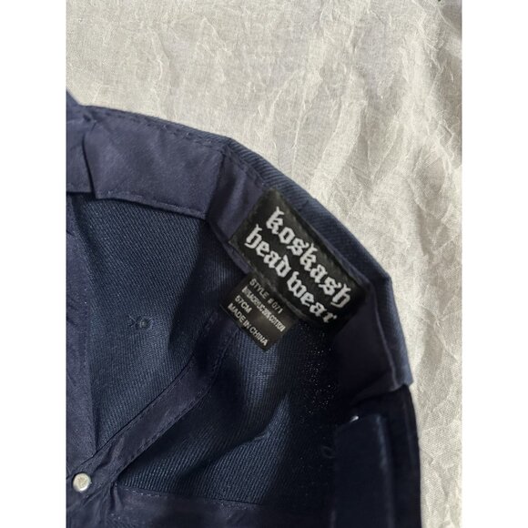 🌵4/$25 Koshkash Las Vegas Hat Hook and Loop Navy Baseball‎ Cap Embroidered Dice - Picture 4 of 7